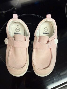 Wonder Nation Toddler Girl Moc Toe Shoes in pink